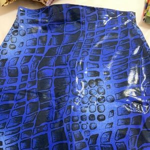 Oren Soire Paris - Stretch Skirt . Reptile Print.